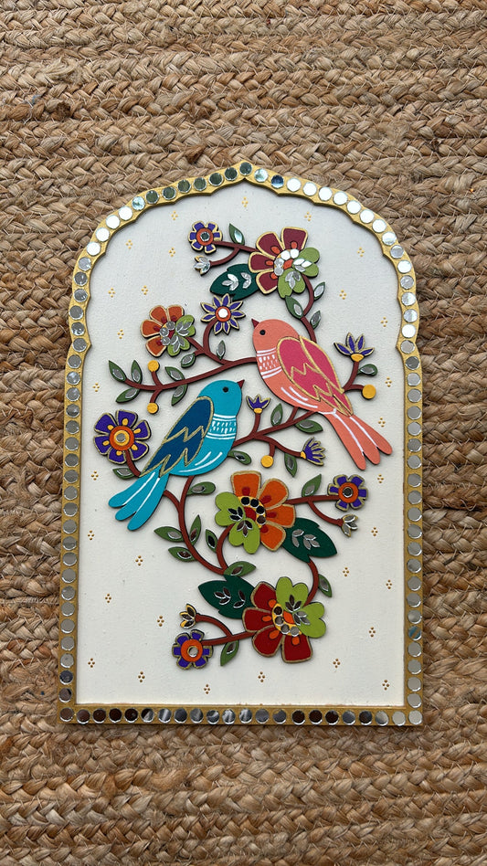 Blossoms & Birds - Handcrafted Wall Decor