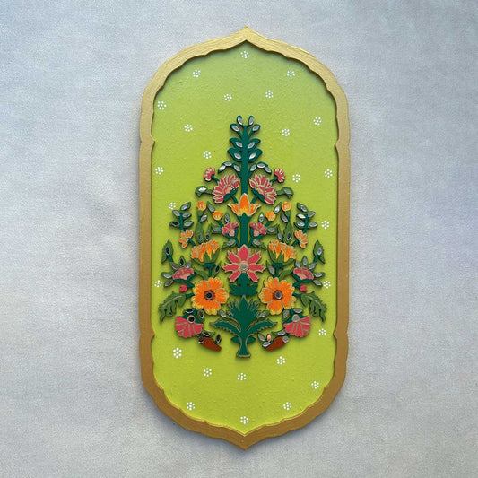 Bloom of Joy - Handcrafted Wall Decor