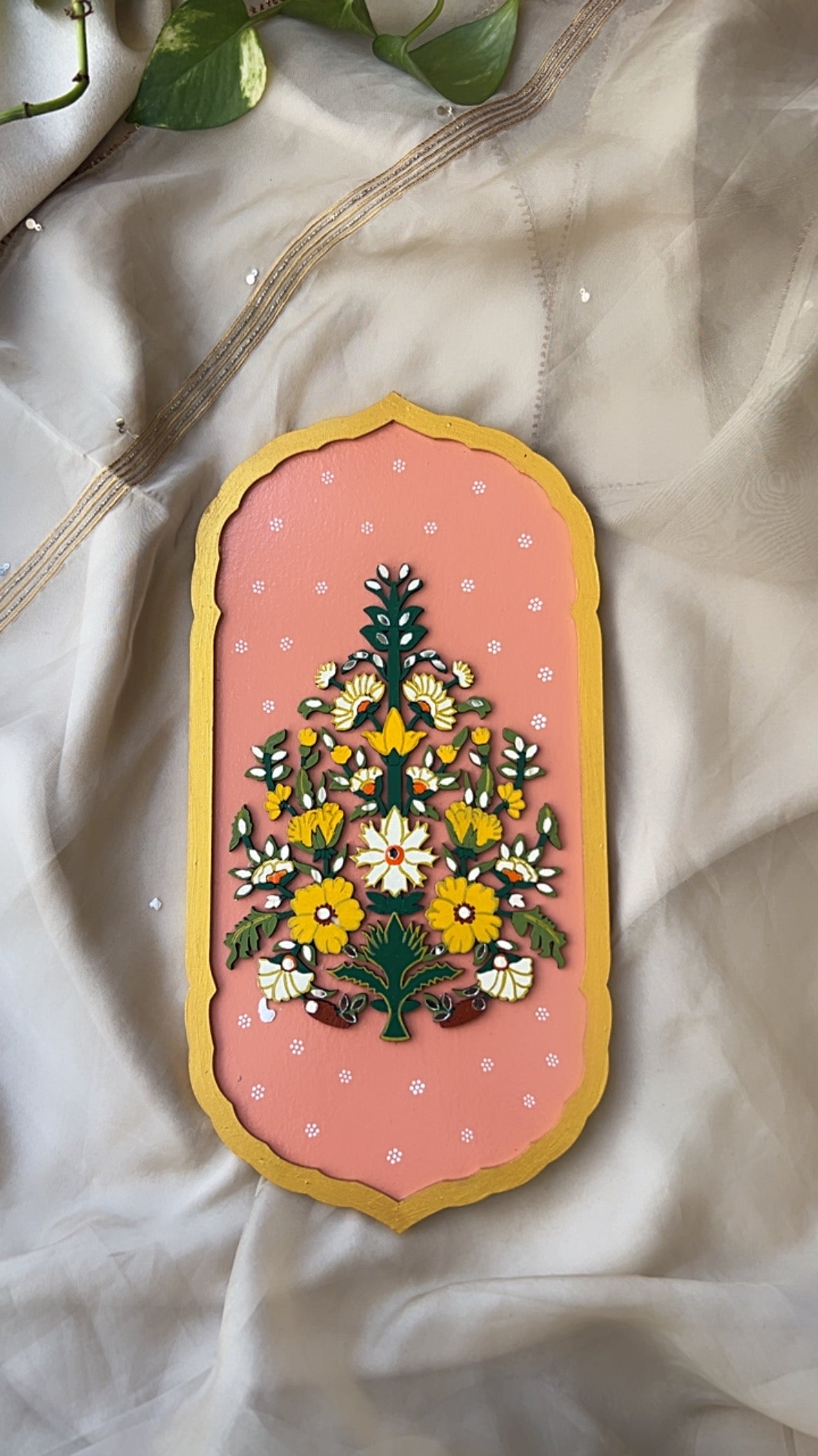 Bloom of Joy - Handcrafted Wall Decor