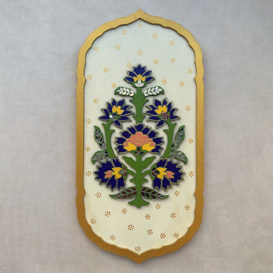 Royal Floral- Handcrafted Wall Decor