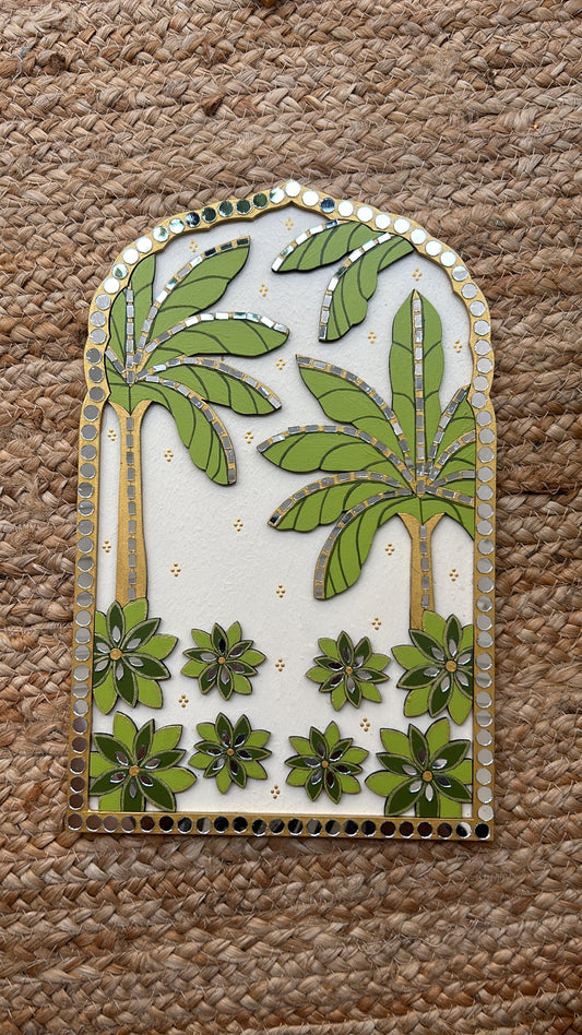 Tropical Oasis Banyan Bliss - Handcrafted Wall Decor