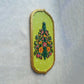 Hand-Painted Floral Motif MDF Wood Wall Decor