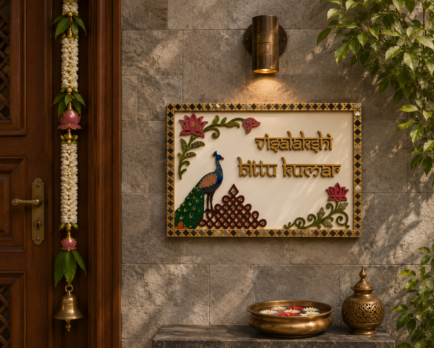 Name plate 12
