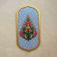 Hand-Painted Floral Ornate Theme MDF Wood Wall Decor