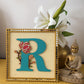 Personalised Name & Initials _ Handcrafted Plates