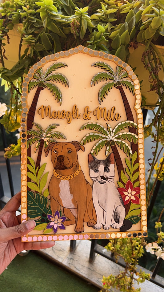 Customised Pet Wall plates