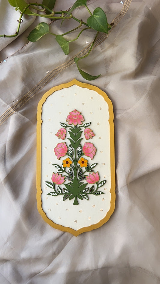 Blush Bloom-Handcrafted Wall Decor