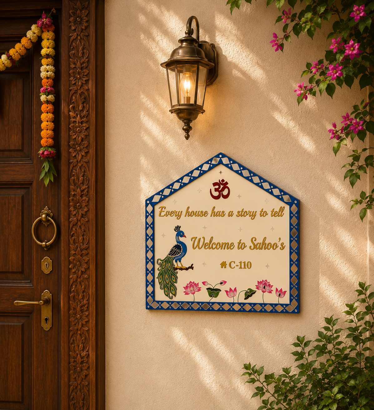 Name plate 9