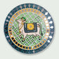 Cow Lippan Art Wall Plate
