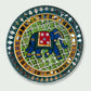 Royal Elephant Lippan Art Wall Plate