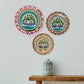 Peacock Lippan Art Wall Plate