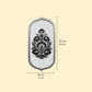 Hand-Painted Floral Motif MDF Wood Wall Decor